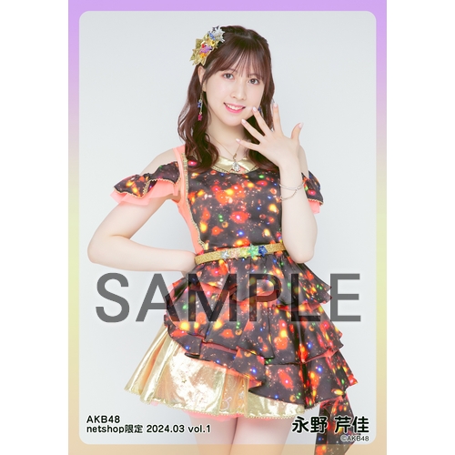 予約商品】AKB48 2024年3月度 net shop限定個別生写真5枚セットvol.1