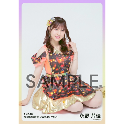 予約商品】AKB48 2024年3月度 net shop限定個別生写真5枚セットvol.1