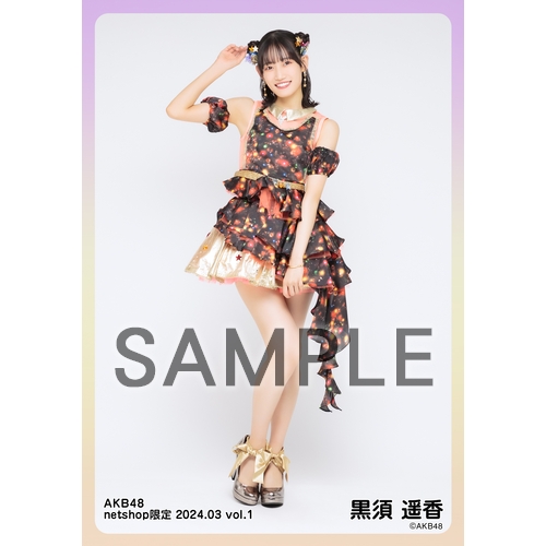 予約商品】AKB48 2024年3月度 net shop限定個別生写真5枚セットvol.1