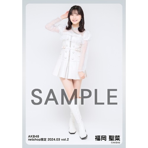 予約商品】AKB48 2024年3月度 net shop限定個別生写真5枚セットvol.2