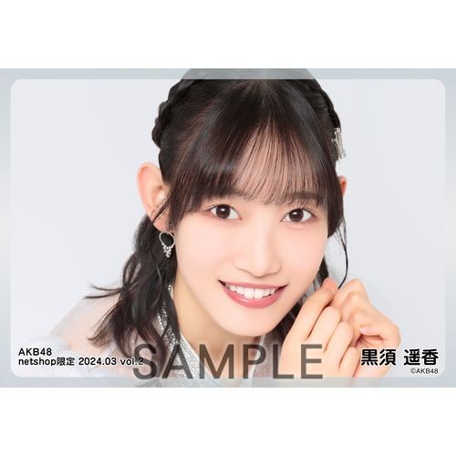 予約商品】AKB48 2024年3月度 net shop限定個別生写真5枚セットvol.2