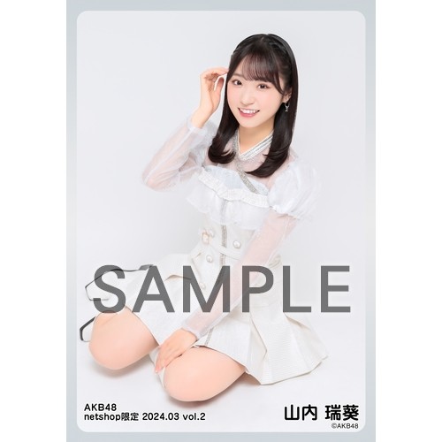 予約商品】AKB48 2024年3月度 net shop限定個別生写真5枚セットvol.2 