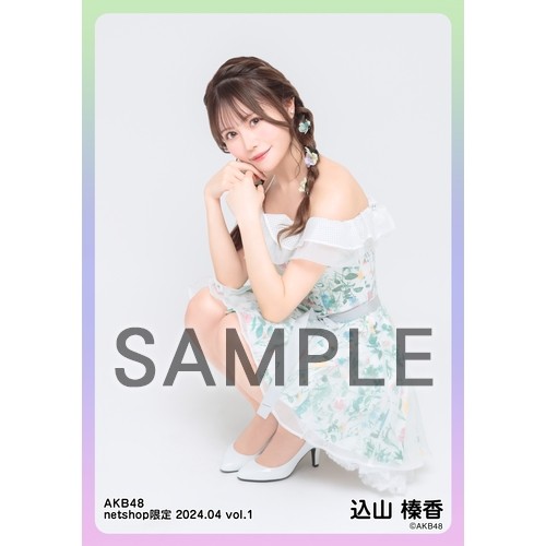 予約商品】AKB48 2024年4月度 net shop限定個別生写真5枚セットvol.1  