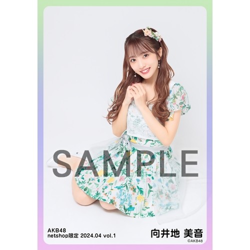 予約商品】AKB48 2024年4月度 net shop限定個別生写真5枚セットvol.1
