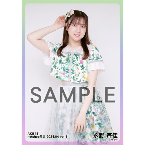 48グループの生写真 AKB48 2024年1月度 net shop限定個別生写真5枚セットvol.1