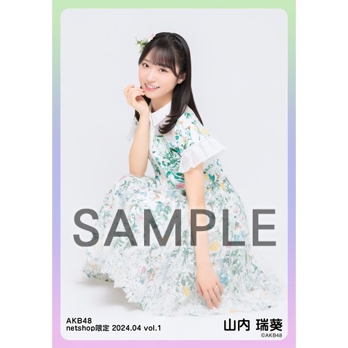 予約商品】AKB48 2024年4月度 net shop限定個別生写真5枚セット