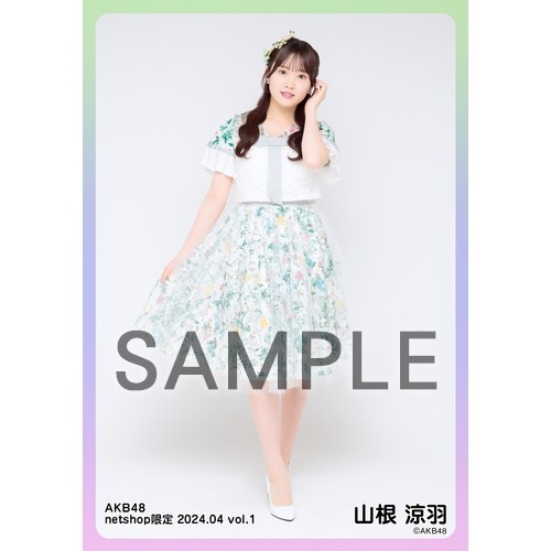 予約商品】AKB48 2024年4月度 net shop限定個別生写真5枚セット