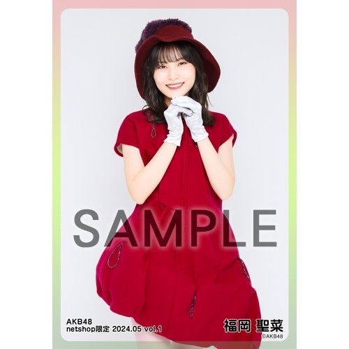 予約商品】AKB48 2024年5月度 net shop限定個別生写真5枚セットvol.1