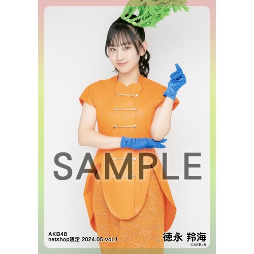 予約商品】AKB48 2024年5月度 net shop限定個別生写真5枚セットvol.1