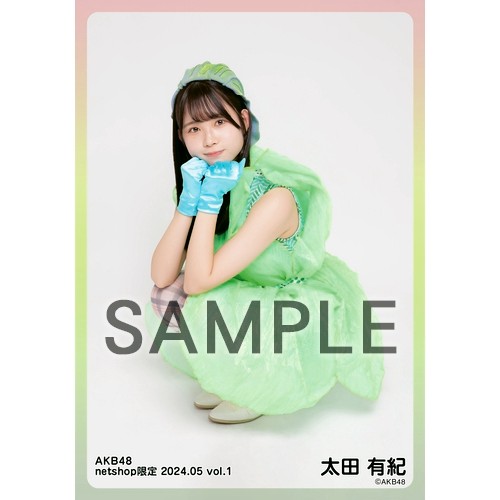 予約商品】AKB48 2024年5月度 net shop限定個別生写真5枚セットvol.1