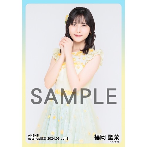 予約商品】AKB48 2024年5月度 net shop限定個別生写真5枚セットvol.2