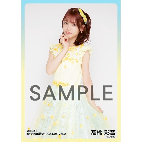 予約商品】AKB48 2024年5月度 net shop限定個別生写真5枚セットvol.2
