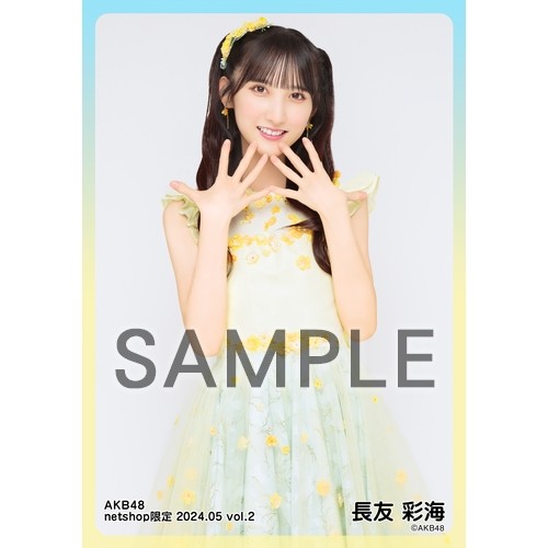 予約商品】AKB48 2024年5月度 net shop限定個別生写真5枚セットvol.2
