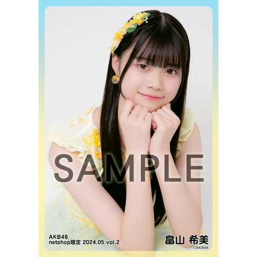 予約商品】AKB48 2024年5月度 net shop限定個別生写真5枚セットvol.2