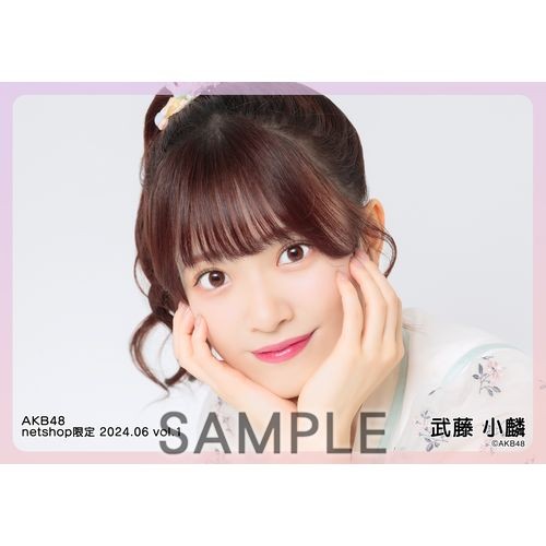 予約商品】AKB48 2024年6月度 net shop限定個別生写真5枚セットvol.1