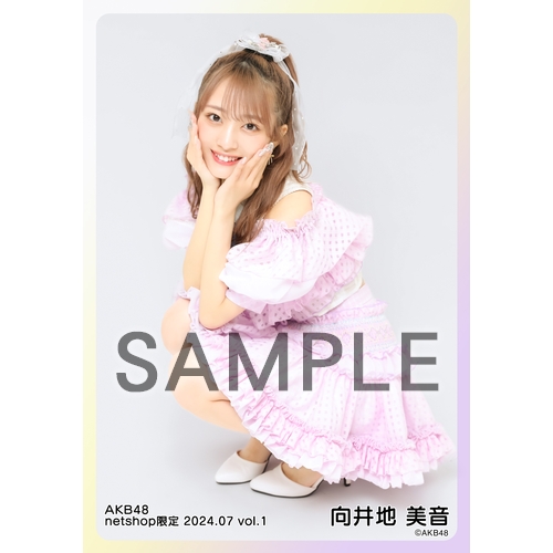 予約商品】AKB48 2024年7月度 net shop限定個別生写真5枚セット