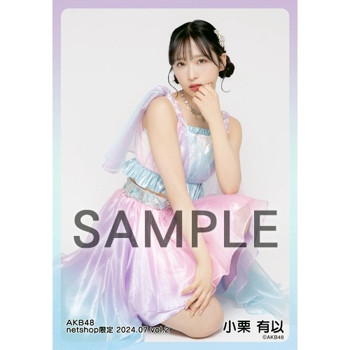 予約商品】AKB48 2024年7月度 net shop限定個別生写真5枚セットvol.2