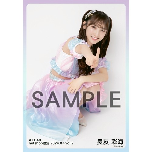 予約商品】AKB48 2024年7月度 net shop限定個別生写真5枚セットvol.2