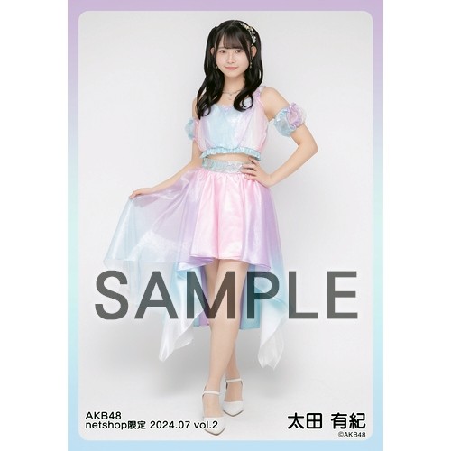 予約商品】AKB48 2024年7月度 net shop限定個別生写真5枚セット