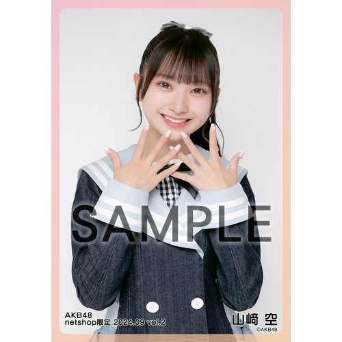 予約商品】AKB48 2024年9月度 net shop限定個別生写真5枚セットvol.2