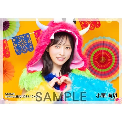 予約商品】AKB48 2024年10月度 net shop限定個別生写真5枚セットvol.1