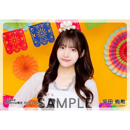 予約商品】AKB48 2024年10月度 net shop限定個別生写真5枚セットvol.1
