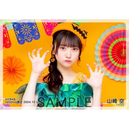 予約商品】AKB48 2024年10月度 net shop限定個別生写真5枚セットvol.1