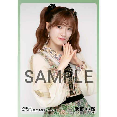 AKB十周年記念生写真 AKB48 2024年10月度 net shop限定個別生写真5枚セットvol.1