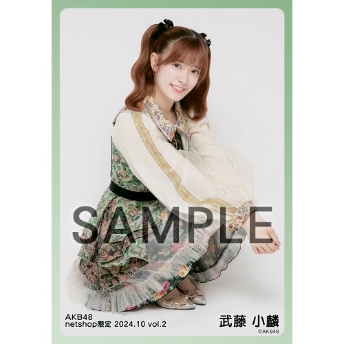 予約商品】AKB48 2024年10月度 net shop限定個別生写真5枚セット
