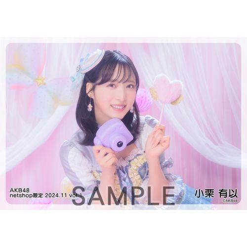 予約商品】AKB48 2024年11月度 net shop限定個別生写真5枚セットvol.1