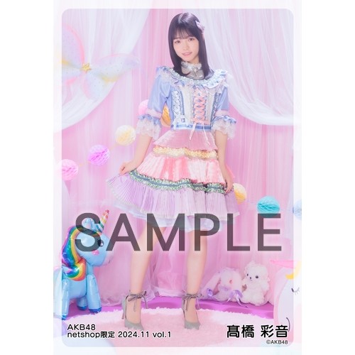 予約商品】AKB48 2024年11月度 net shop限定個別生写真5枚セットvol.1