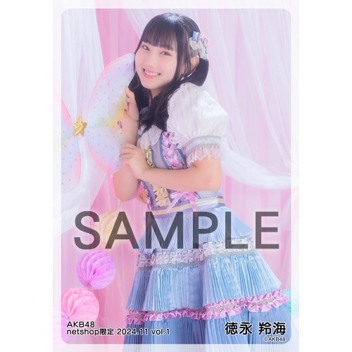 予約商品】AKB48 2024年11月度 net shop限定個別生写真5枚セットvol.1
