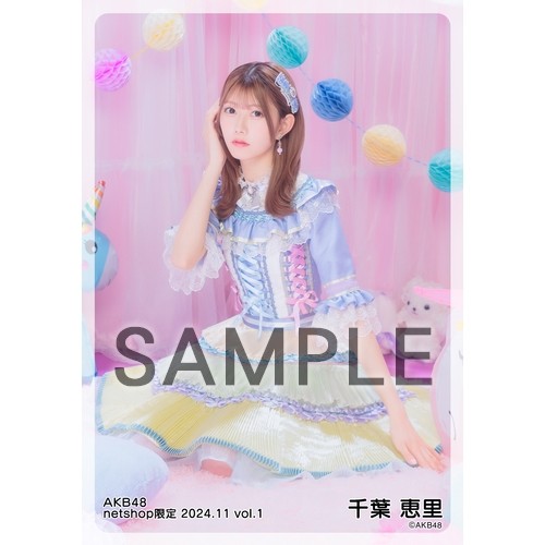 予約商品】AKB48 2024年11月度 net shop限定個別生写真5枚セットvol.1