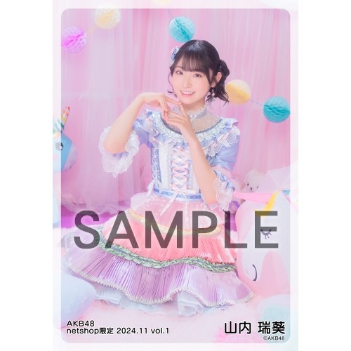 山内瑞葵 AKB48×つくばエクスプレス コラボ生写真 ホログラム AKB48