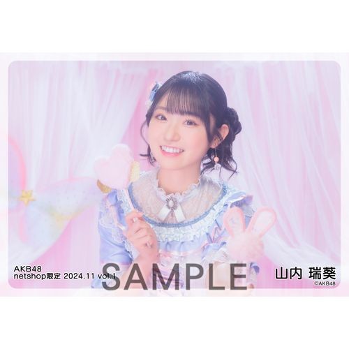 予約商品】AKB48 2024年11月度 net shop限定個別生写真5枚セットvol.1