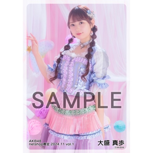 予約商品】AKB48 2024年11月度 net shop限定個別生写真5枚セットvol.1