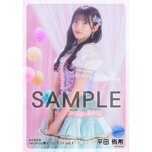 予約商品】AKB48 2024年11月度 net shop限定個別生写真5枚セットvol.1