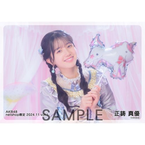 予約商品】AKB48 2024年11月度 net shop限定個別生写真5枚セット