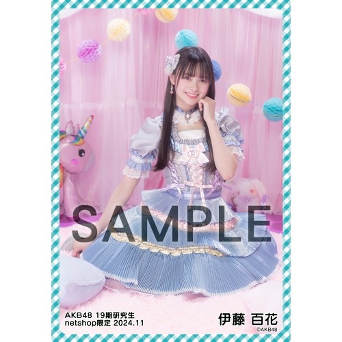 予約商品】AKB48 19期研究生 2024年11月度 net shop限定個別生写真5枚