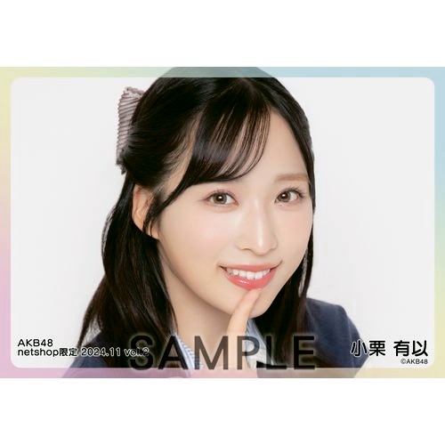 予約商品】AKB48 2024年11月度 net shop限定個別生写真5枚セット