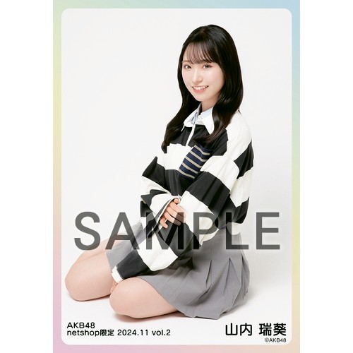 予約商品】AKB48 2024年11月度 net shop限定個別生写真5枚セットvol.2