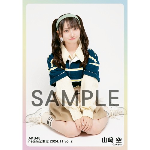 予約商品】AKB48 2024年11月度 net shop限定個別生写真5枚セットvol.2