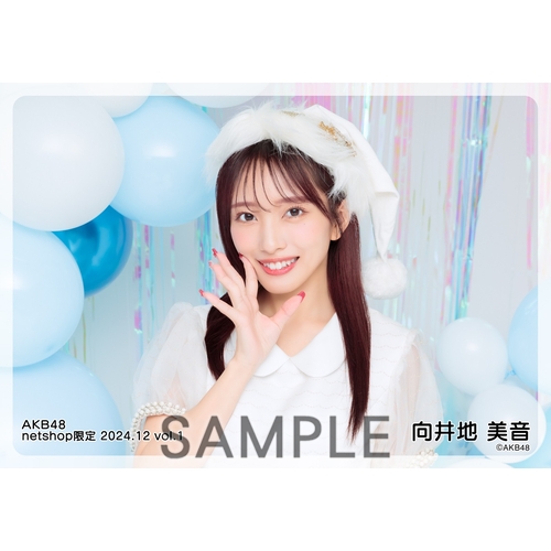 予約商品】AKB48 2024年12月度 net shop限定個別生写真5枚セットvol.1
