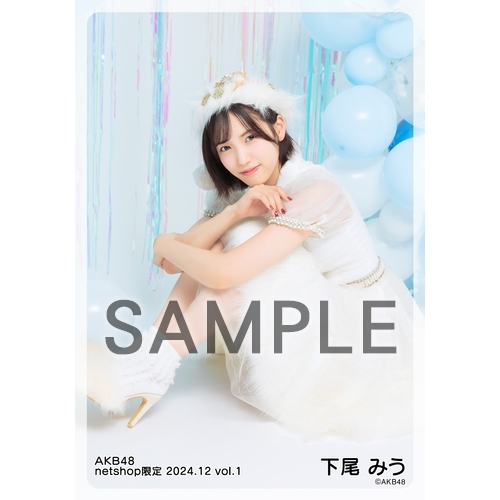 予約商品】AKB48 2024年12月度 net shop限定個別生写真5枚セット