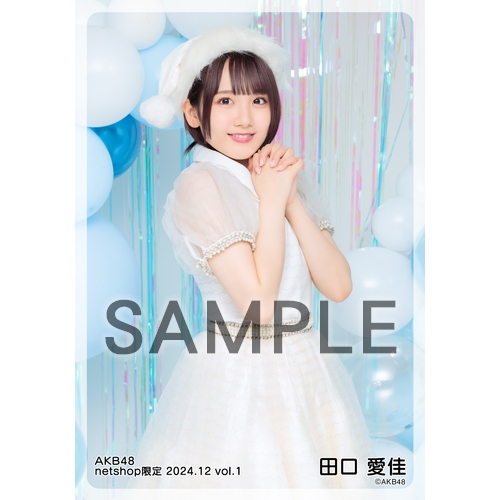 予約商品】AKB48 2024年12月度 net shop限定個別生写真5枚セットvol.1