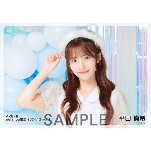 予約商品】AKB48 2024年12月度 net shop限定個別生写真5枚セットvol.1