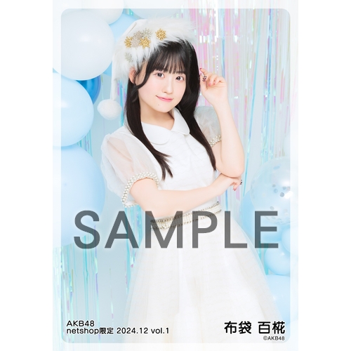 予約商品】AKB48 2024年12月度 net shop限定個別生写真5枚セット