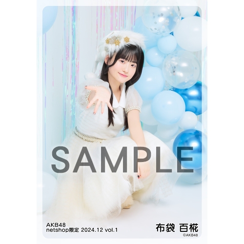 予約商品】AKB48 2024年12月度 net shop限定個別生写真5枚セットvol.1