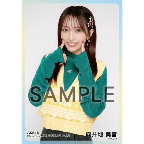 予約商品】AKB48 2024年12月度 net shop限定個別生写真5枚セット