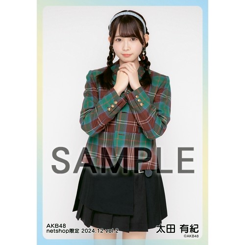 予約商品】AKB48 2024年12月度 net shop限定個別生写真5枚セットvol.2